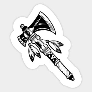 Indian axe Sticker